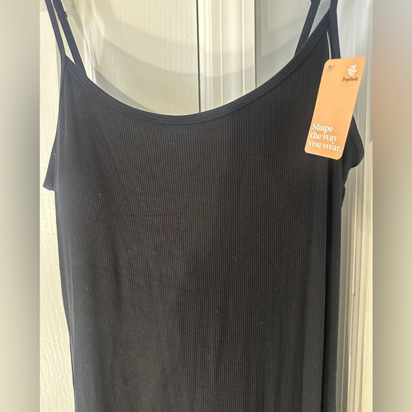 NWT BUILT IN SHAPE WEAR BODY CON BLACK MAXI DRESS - Picture 4 of 9